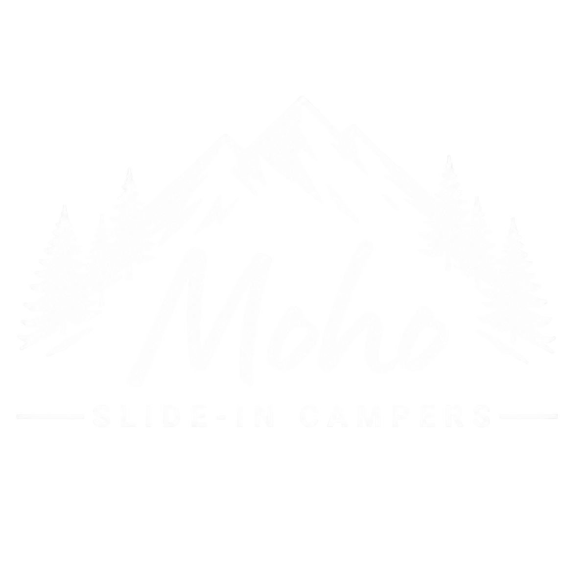 MOHO — Slide-In Campers, white logo